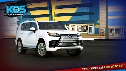 King Of Steering KOS Drift MOD APK 9.0.0 Free Rewards Banner