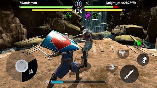 Knights fight 2 new blood mod apk 1.1.4 free rewards1