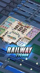 Railway tycoon idle game mod apk 1.370.5077 unlimited money reward ads1