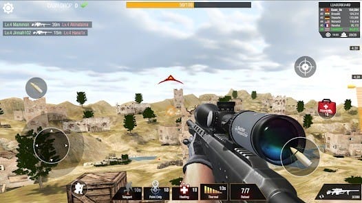 Sniper warrior online pvp sniper live combat mod apk 0.0.2 unlimited ammo, no recoil1