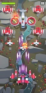Burning sky aircraft combat mod apk 2.2.4 unlimited money1