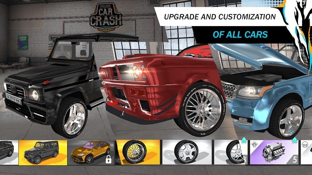Car crash online mod apk 2.3 free purchase1