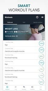 Fitness Online weight loss workout app with diet Premium APK MOD 2.14.4 Unlocked Banner