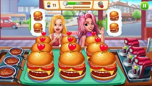 Food voyage fun cooking games mod apk 1.4.0 unlimited money1