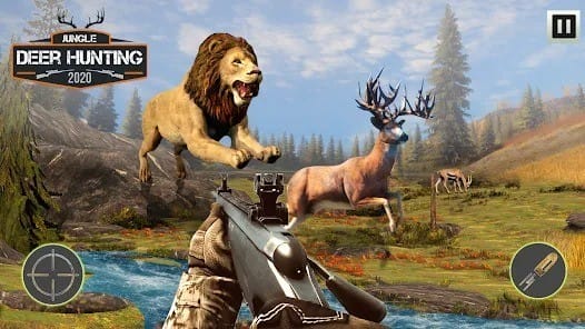 Jungle deer hunting simulator mod apk 2.5.3 high gold1