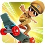Little Singham Super Skater MOD APK 5.12.388 Unlimited Spins