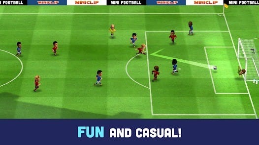 Mini football mobile soccer mod apk 1.7.9 speed, dumb enemy, free rewards1