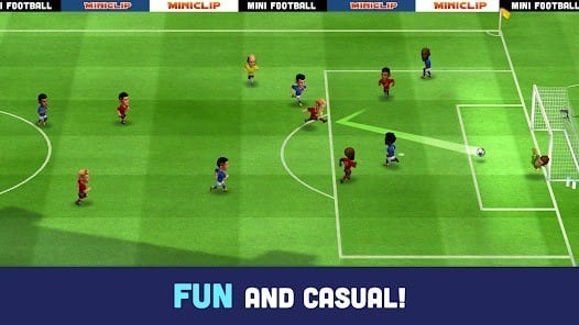 Mini Football Mobile Soccer MOD APK 2.5.2 Speed, Dumb Enemy, Free Rewards Banner