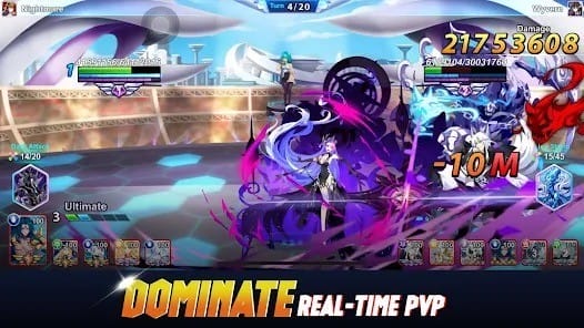Monsters Puzzles God Battle MOD APK 1.49 God Mode, Enemy 1 HP Banner