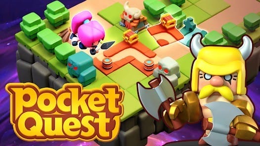 Pocket Quest Merge RPG MOD APK 1.0.1 Free Rewards Banner