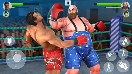 Punch boxing fighting games mod apk 5.7 gold, unlocked character1