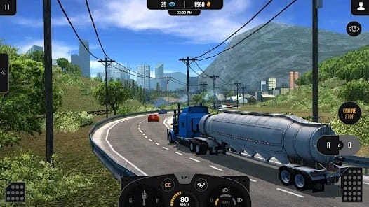Truck simulator pro 2 mod apk 1.8 unlimited money1