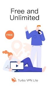 Turbo VPN Lite VPN Proxy Premium MOD APK 1.1.7 Unlocked Banner