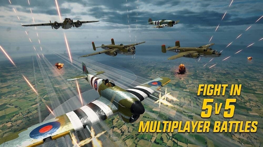 Wings of Heroes MOD APK 1.1.4 Unlimited Ammo, No Reload Banner