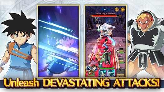 DQ Dai A Heros Bonds MOD APK 1.10.0 God Mode, Attack Multiplier Banner