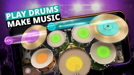 Drum kit music games simulator premium mod apk 3.44.1 unlocked1