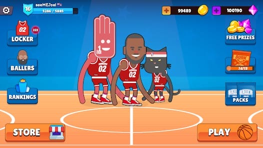 Dunkers 2 MOD APK 4.9 Money Banner