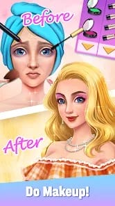 Fashion show makeup dress up mod apk 2.1.8 unlimited money1
