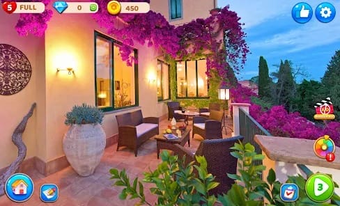 Garden makeover home design mod apk 1.3.3 unlimited money1