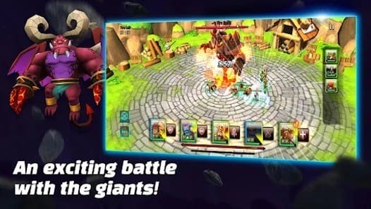 Giantn mod apk 1.0.1 one hit, disabled normal attack1