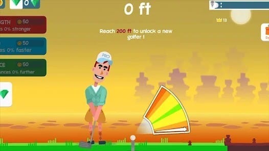 Golf Orbit Oneshot Golf Games MOD APK 1.25.7 Unlimited Money Banner