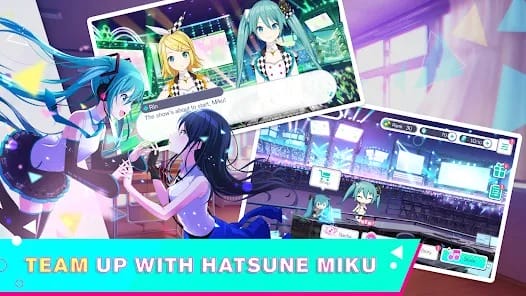 Hatsune miku colorful stage! mod apk 1.2.1 auto dance, no damage, combo1