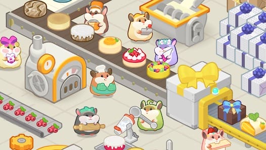 Hamster tycoon game cake factory mod apk 1.0.47 unlimited cash1