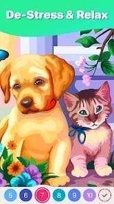 Hey color paint by number art mod apk 1.8.3 unlimited hints1