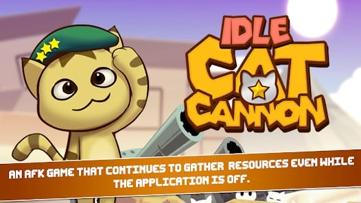 Idle cat cannon mod apk 2.4.19 unlimited money1