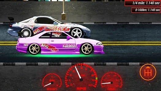 Japan drag racing 2d mod apk 27 unlimited money1