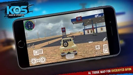 King Of Steering KOS Drift MOD APK 10.0.0 Free Rewards Banner