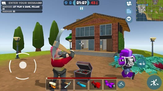 Mad guns battle royale game mod apk 2.4.1 unlimited ammo, speed1