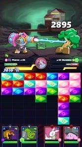 Mana Monsters Epic Puzzle RPG MOD APK 3.18.0 Damage Defense Multiplier Banner