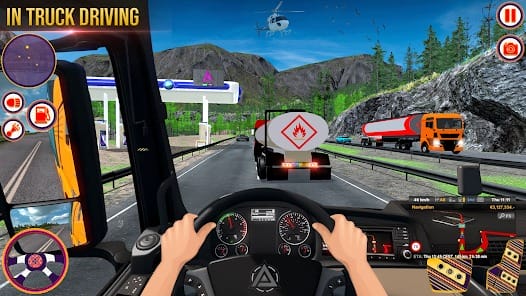 Pak truck driving games mod apk 4.1.8 unlock all levels, speed1