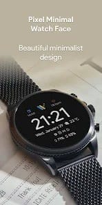 Pixel Minimal Watch Face Premium MOD APK 2.1.2 Unlocked Banner