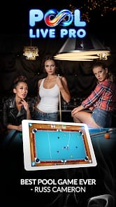Pool Live Pro: 8-Ball 9-Ball MOD APK 2.7.3 Menu Long Line Banner