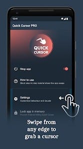 Quick cursor one handed mode pro apk mod 1.17.10 unlocked1