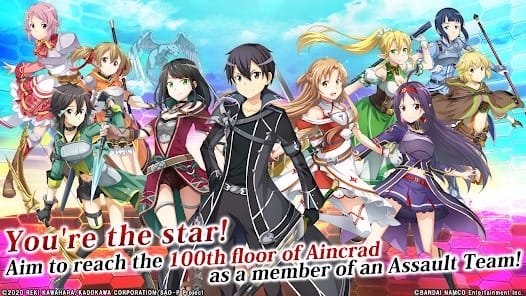 SAO Integral Factor MMORPG MOD APK 2.1.7 Mega Menu Banner