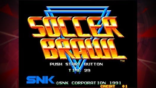 SOCCER BRAWL ACA NEOGEO APK 1.00 Full Game Banner