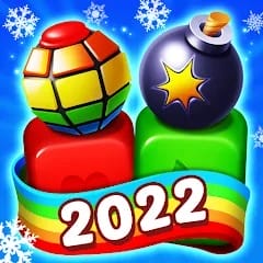 Toy Cubes Pop Match 3 Game MOD APK 9.00.5068 Unlimited Gold Booster