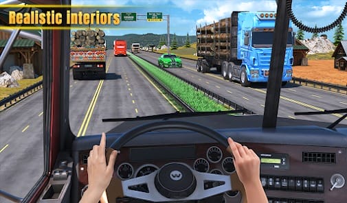 Truck simulator 2022 europe mod apk 5 unlocked all levels1