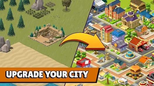 Village city town building sim mod apk 1.11.0 unlimited money1