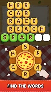 Word pizza word games mod apk 3.8.10 unlimited money1