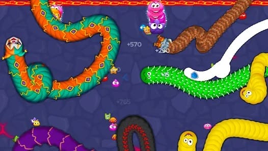 Worm hunt snake game io zone mod apk 2.2.6 a unlimited money1
