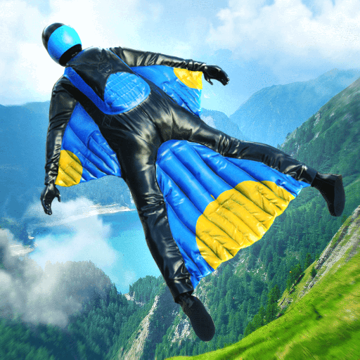 Base Jump Wing Suit Flying MOD APK 2.1 Unlimited Money, Unlocked