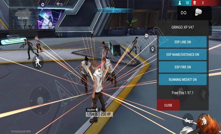 Gringo XP Injector Free Fire Apk 47 Banner
