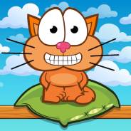 Hungry cat physics puzzle MOD APK 1.9.2 Unlocked All Levels