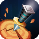 Knife Throw 3D MOD APK 2.32 Unlimited Gold Spin