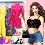 Fashion Stylist Dress Up Game MOD APK 7.6 Free Shopping