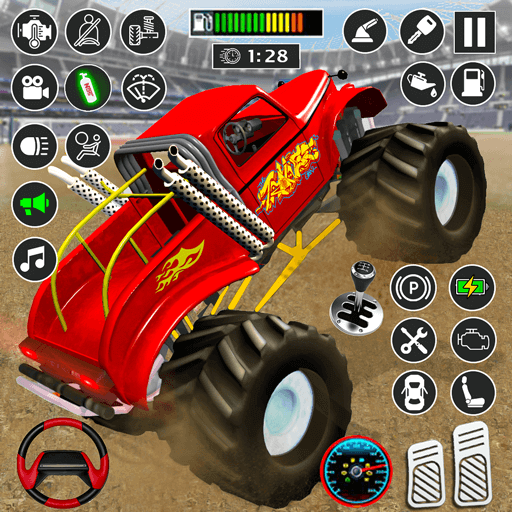 Monster Truck Stunt Car Game Mod Apk An1